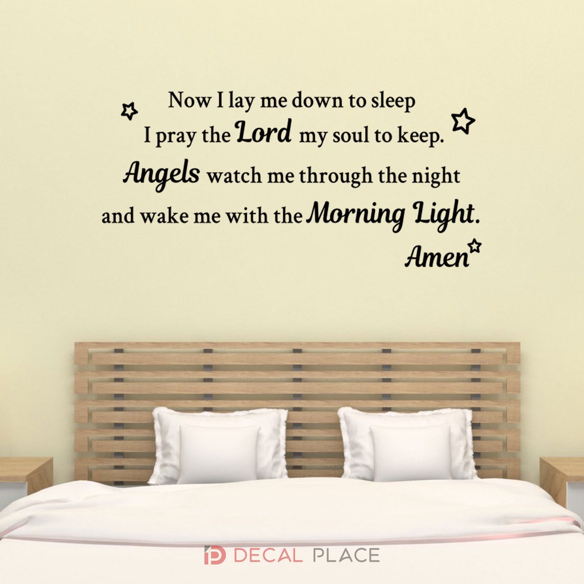 Now I Lay Me Down to Sleep I Pray the Lord My Soul to Keep Etsy