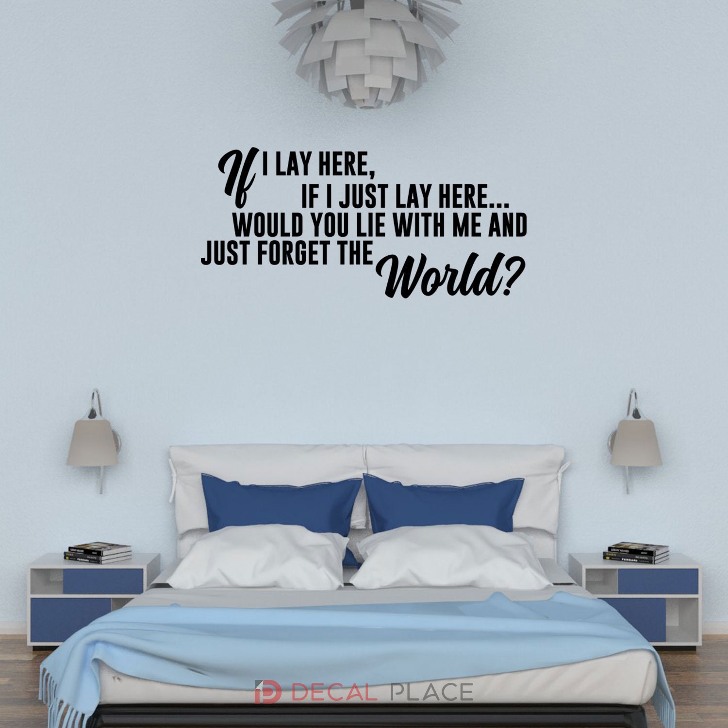 If i lay here if i just lay here vinyl wall decals lettering etsy