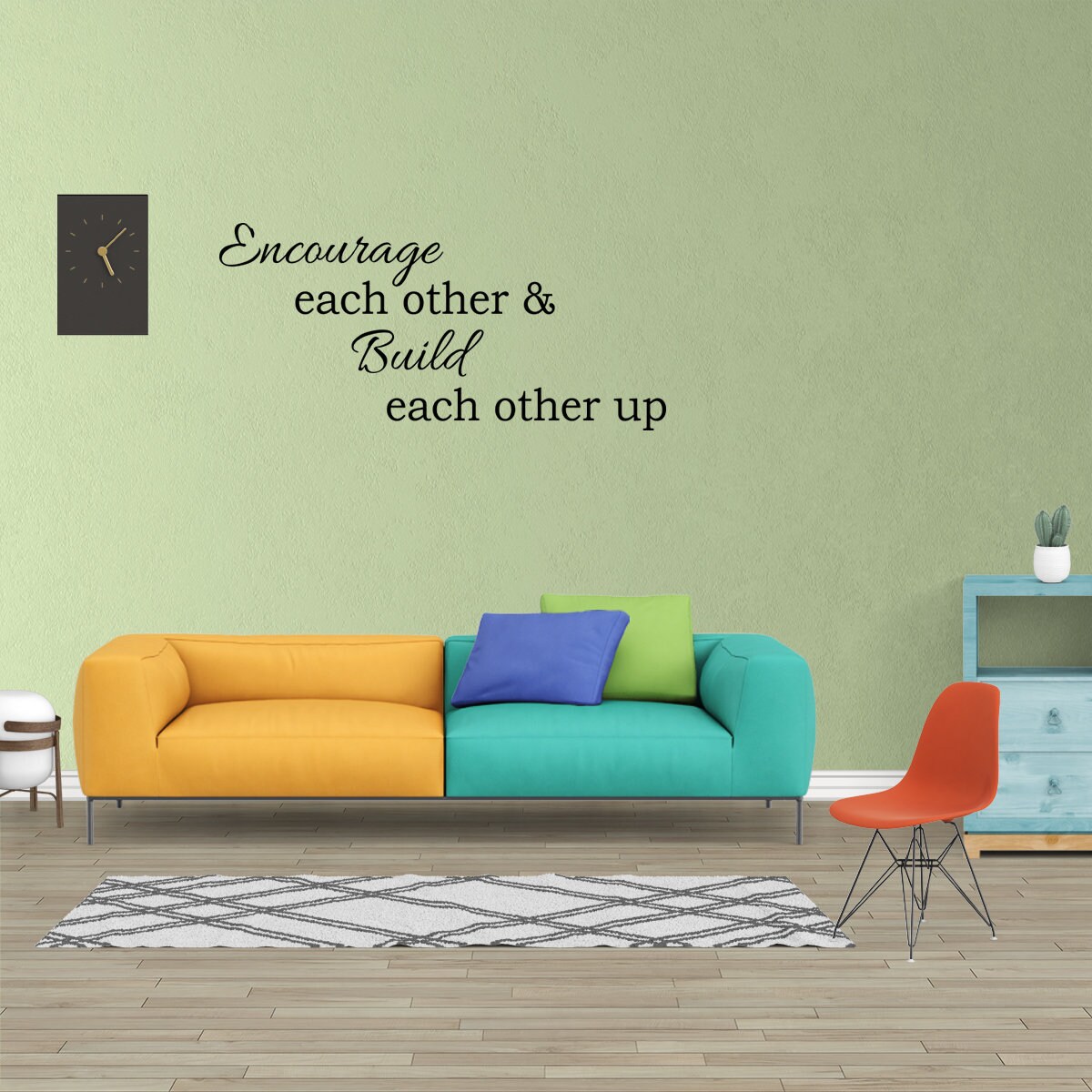 Inspirational Classroom Wall Decals Encourage And Build Each Etsy