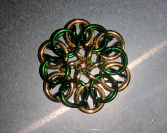Celtic Flower perfect for Pendants, Earrings, or Brooches