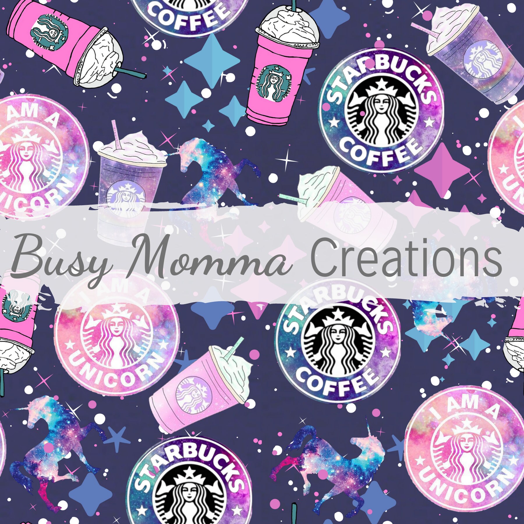 Starbucks Galaxy Unicorn Fabric Digital File SEAMLESS - Etsy Starbucks Galaxy Unicorn Fabric Digital File SEAMLESS - Etsy