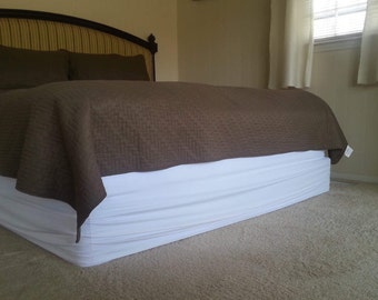tailored bed skirt modern bed dust ruffle magic wraparound tailored bed skirtboxspring cover in different sizes skirt etsy tailored bed skirt modern bed dust ruffle magic wraparound tailored bed skirtboxspring cover in different sizes skirt etsy