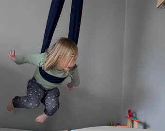 Toddler Sensory Swing – Lycra Compression Hammock, Therapy Tool