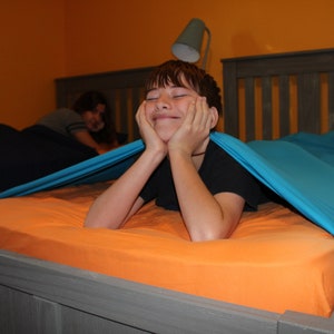 TWIN Size (regular + XLong) Sensory Compression Lycra Bed Sheet for Kids/ Adults  Autism, ADHD, SPD, Insomnia, Asperger&Restless Leg Syndrom