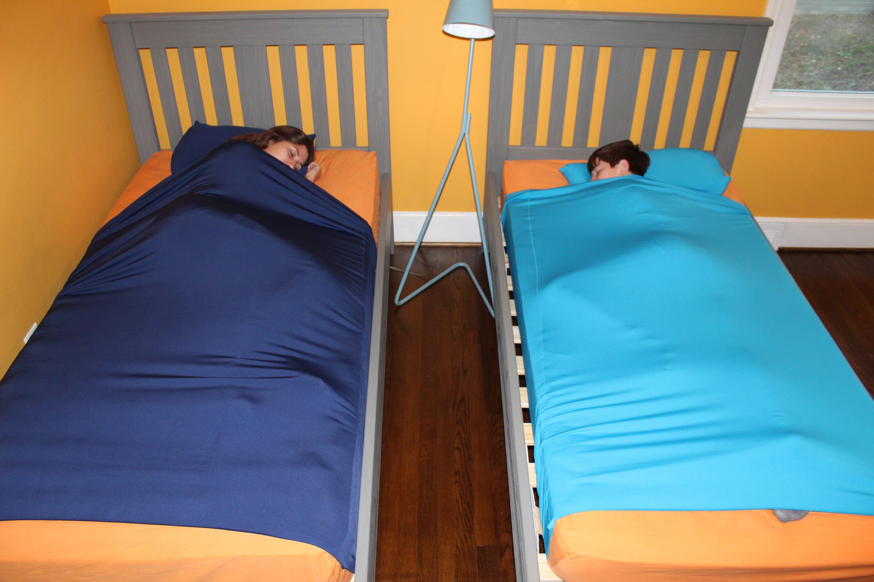 TWIN Size (regular + XLong) Sensory Compression Lycra Bed Sheet for K…