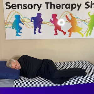 SAC DE COUCHAGE - Sac de couchage à compression sensorielle pour adultes et enfants atteints d'autisme, de TDAH et d'insomnie, idéal en voyage ou à la garderie