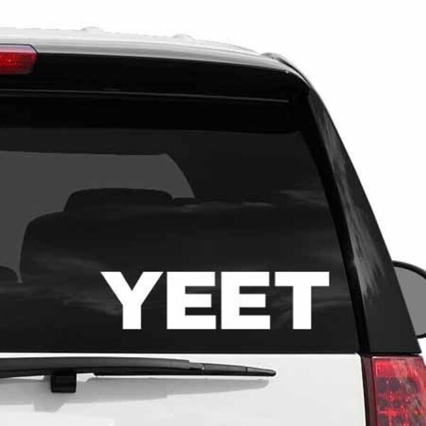 ¡Estupidos! Calcomanía de vinilo ~ yeet divertido meme swag alegría iphone ipad coche yeti disco golf parachoques boda ducha deportes baloncesto fiesta pared caliente