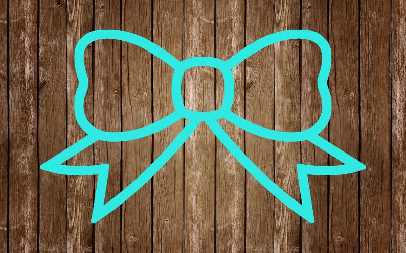 Cute Bow Decal wall decal wine glass decal car decal bow laptop decal tumbler decal