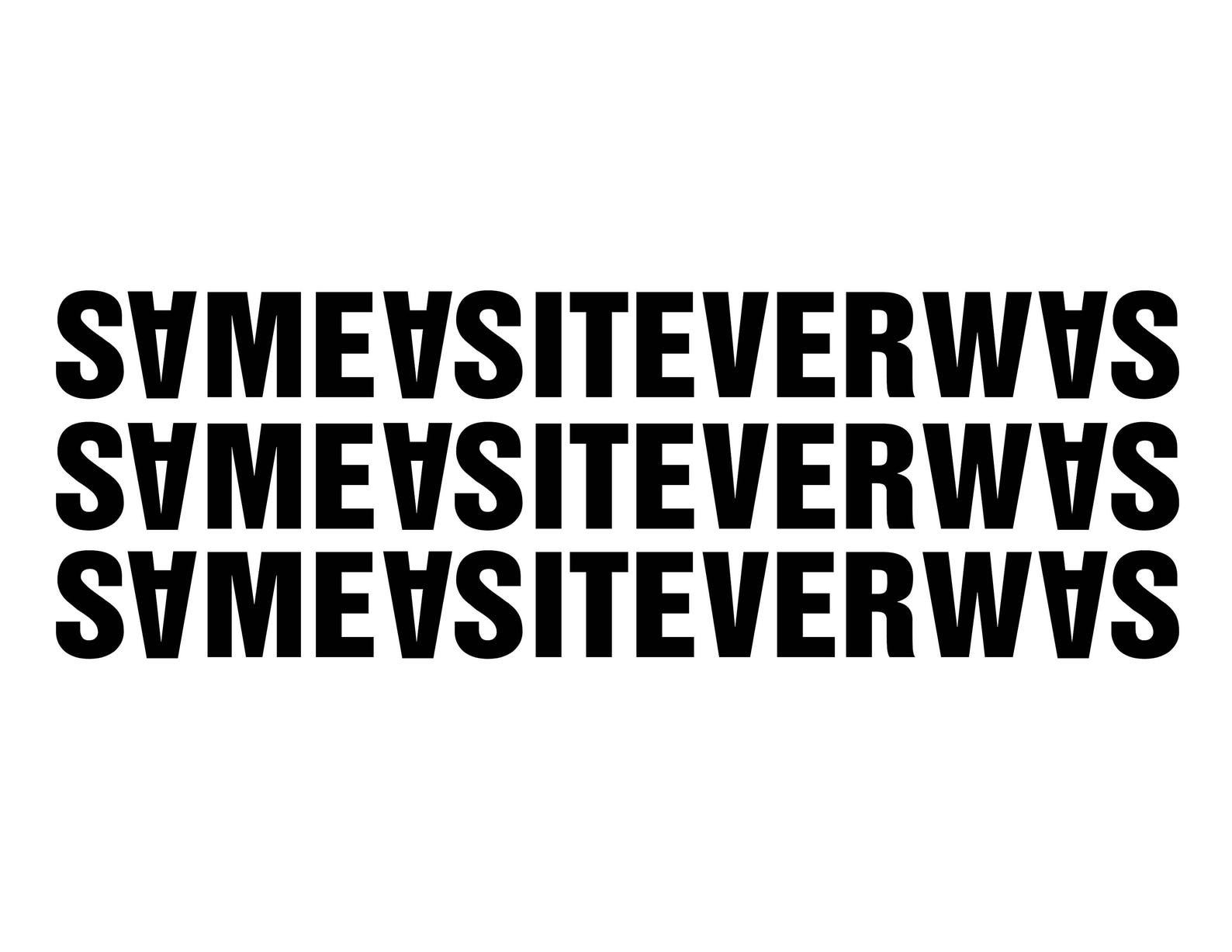 Same as It Ever Was Vinyl Decal Sticker Once in a Lifetime Etsy