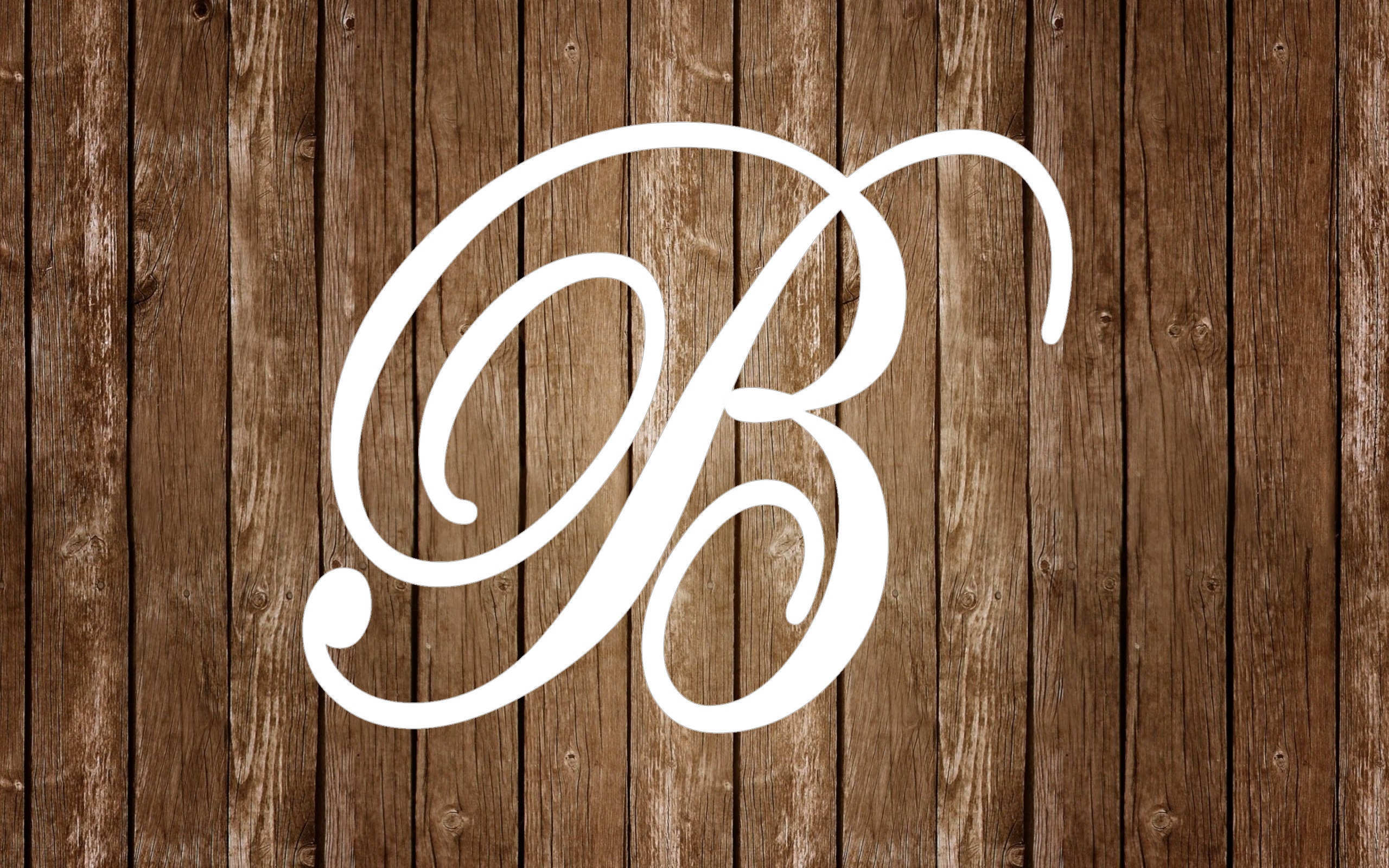 Vinyl Letters Single Letter Decals Wine Glass Decal Coffee Etsy