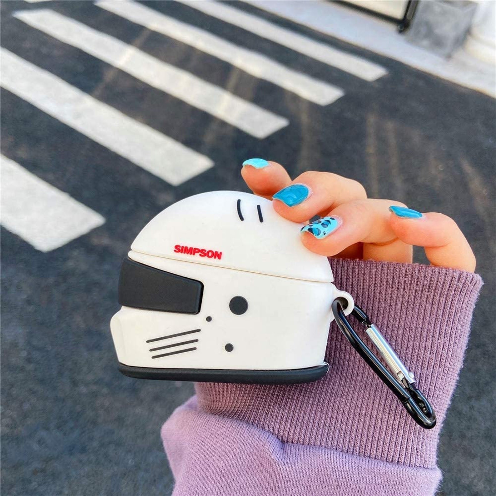 Candy Coated Helmets Motorcycle Helmet Air Pod Case for 1/2 - Etsy