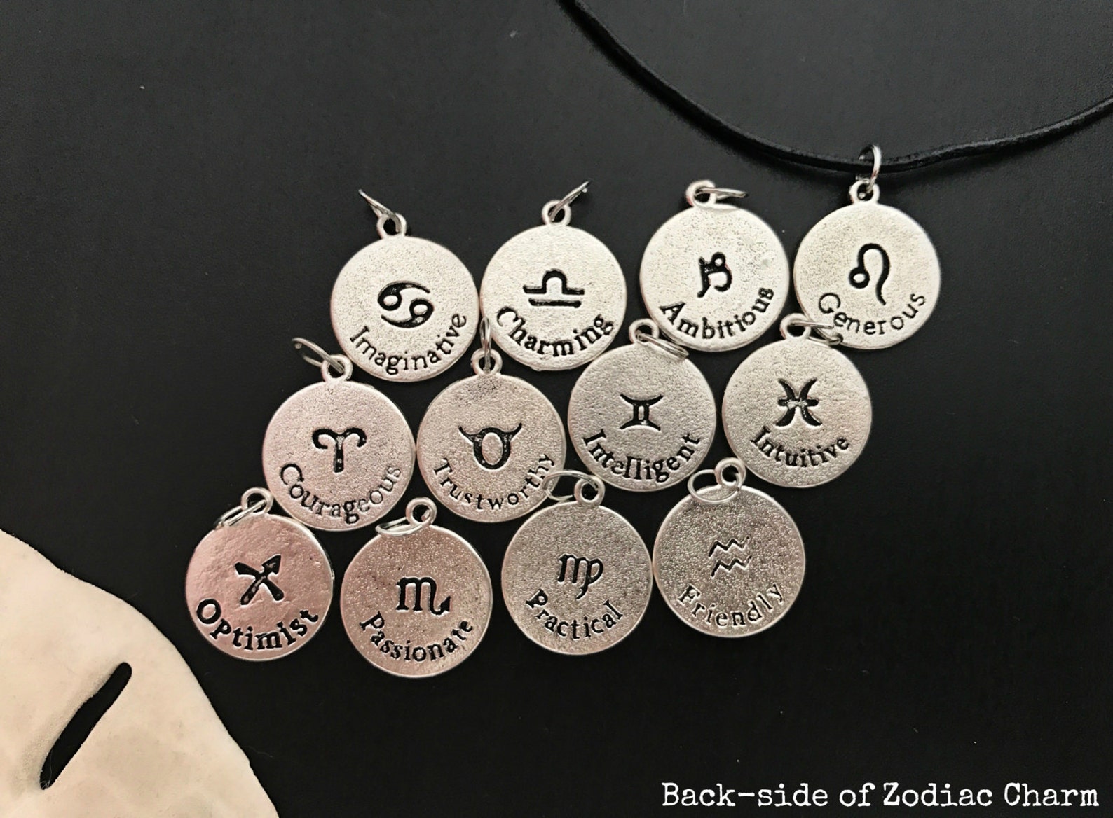 Zodiac sign choker Clearance