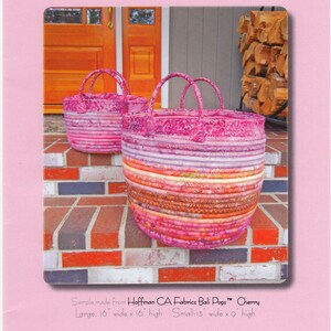 Freeport Gather Pattern, Fabric Covered Clothesline Craft from Aunties Two Patterns #AT249