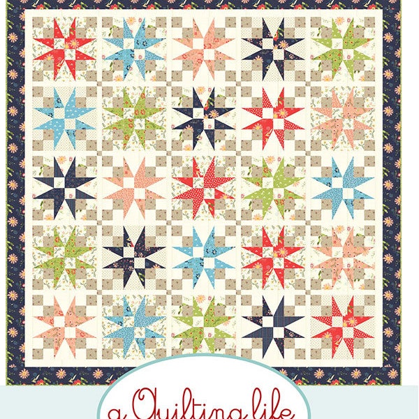 Wander, quilt pattern by Sherri McConnell at a Quilting life, #172