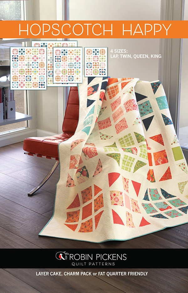 Buy HOPSCOTCH Quilt Pattern by the Quilter's Clinic Ruth Ann Berry 48 X 64  Finished Size Online in India - Etsy