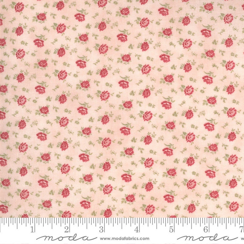 44254.12 Bloom by Three Sisters, Color Blush Sanctuary 12 yd. continuous cuts