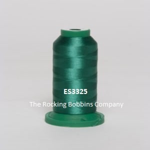 May include: A spool of emerald green thread with the text "ES3325 The Rocking Bobbins Company" on the label.