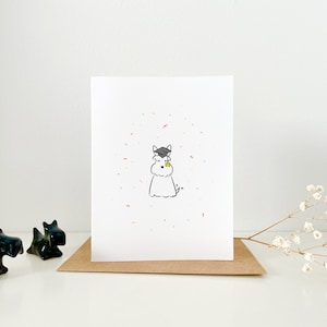 Graduation Scottie Dog Scottish Terrier Card