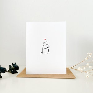 Scottie Dog Scottish Terrier Love Card