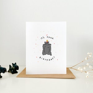 Birthday Bash Scottie Dog Scottish Terrier Card