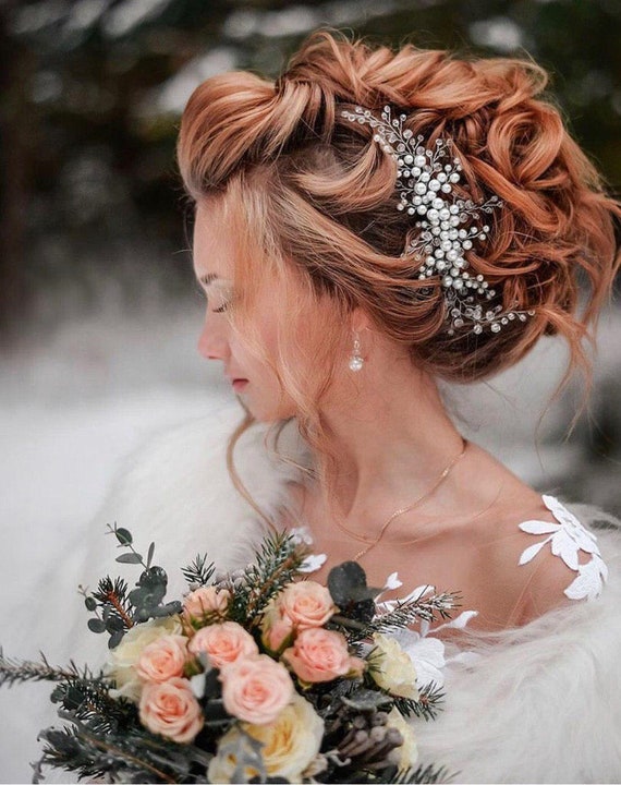 Wedding Hair Accessories Crystal Bridal Hair Piece Bridal Hair Etsy