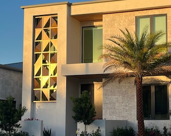 Custom aluminum or corten steel architectural screen