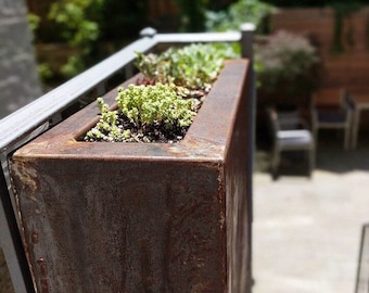 Corten Steel Raised Garden Planter Bed: DIY Assembly