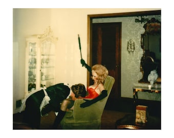 Forced French - Fine Art Print Made From Vintage Polaroid