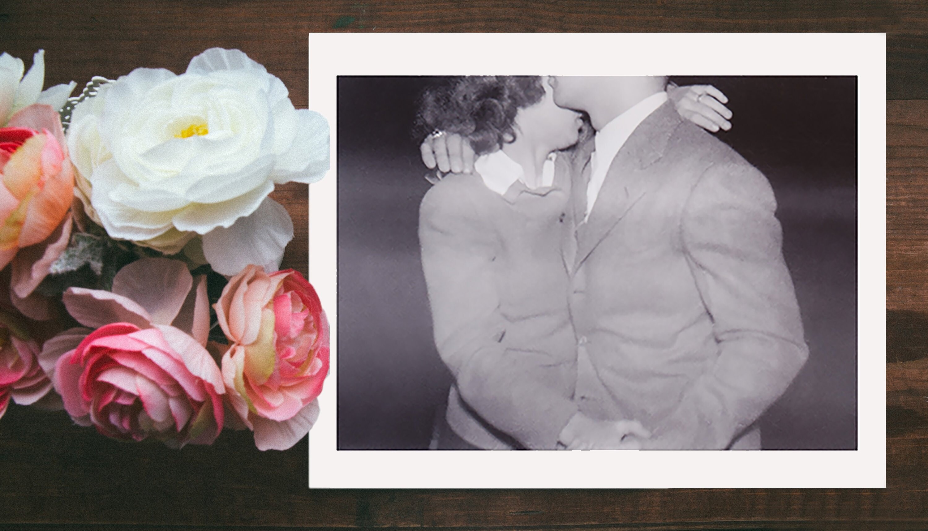 Slow Dance - Fine Art Print Made From Vintage Photo