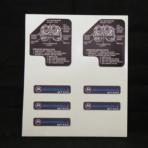 Ghostbusters Ecto Goggles Walkie Talkie Decals Set Cosplay Costuming Sci-Fi Spooky Halloween Movie Prop Murray Akroyd