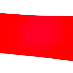 Red .010 Thick Transparent Tinted Vinyl Lens 8 x 15.5 Inches Stormtrooper Star Trooper Wars  Cosplay Costuming