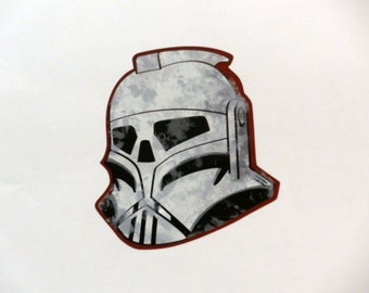 Star Trooper Wars Séparatiste Cauchemar Autocollant Sticker Film Art Graphiques