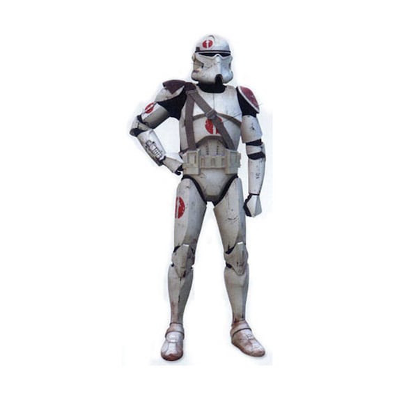 Star Trooper Wars Clone Wars Neyo Trooper Helmet and Armor Decals