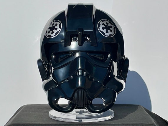 Imperial Pilot TIE Helmet & Chest & Breathing Pipe Combo