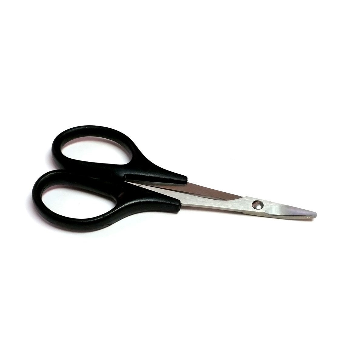 4 Squeeze-Action Micro-Scissors - Curved Blade, SHR-0002