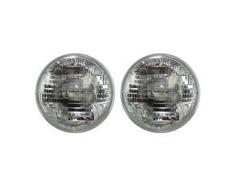 Headlight Graphics 7 inch PAIR 2 Sticker Set Racing Headlamp   Drag Racing