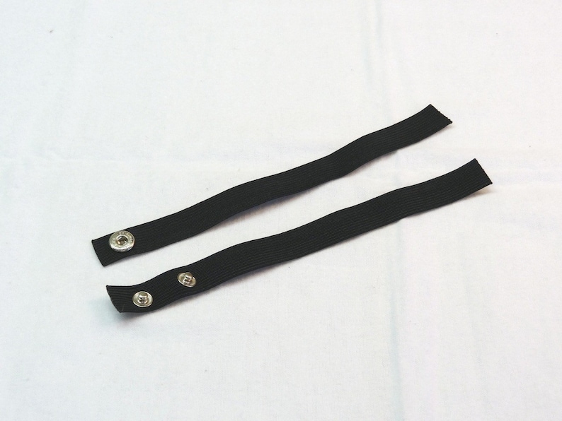 Elastic Helmet Straps With Snaps Etsy
