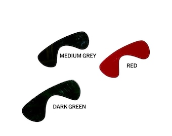 Lentes Bikerscout 6,375 x 3 polegadas Material da lente Star Biker Trooper Scout Armadura Fantasia Cosplay