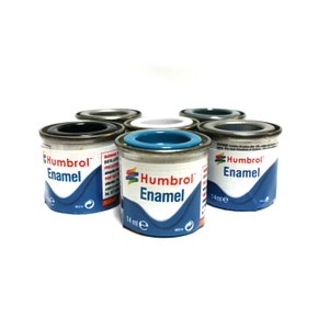 Conjunto de armadura y casco de soldado de asalto. Pinturas precisas. Paquete de 6. Disfraces. Cosplay. 14 ml cada uno. Suministros para manualidades. Humbrol.