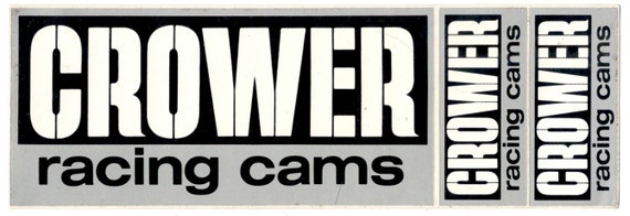 Crower Racing Cams Vintage Reproduction NHRA Drag Racing Hot | Etsy