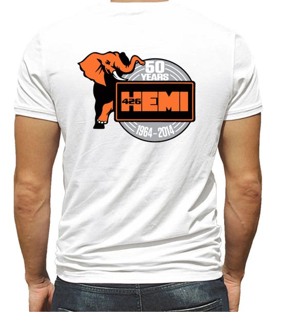 DODGE 50 YEARS 426 HEMI MOPAR T-SHIRT