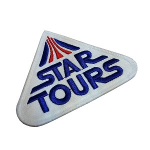 Star Trooper Wars Star Park Tours Patch Tomorrow Vintage land Reproduction Cosplay Costuming Sci-Fi Mouse Kingdom