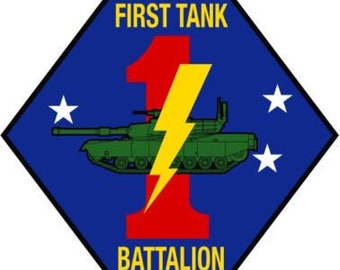 2 U.S. Marine 1st Recon Battalion Decals – BOGO Stickers For Car Bumper, Laptop, Window – Multicolor