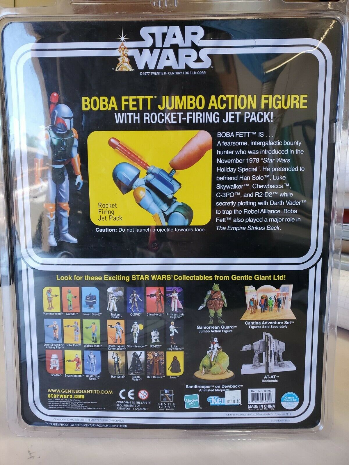 Star Wars Jumbo Vintage Boba Fett 