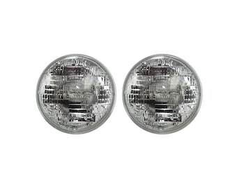Headlight Graphics 6.5 inch PAIR 2 Sticker Set Racing Headlamp   Drag Racing