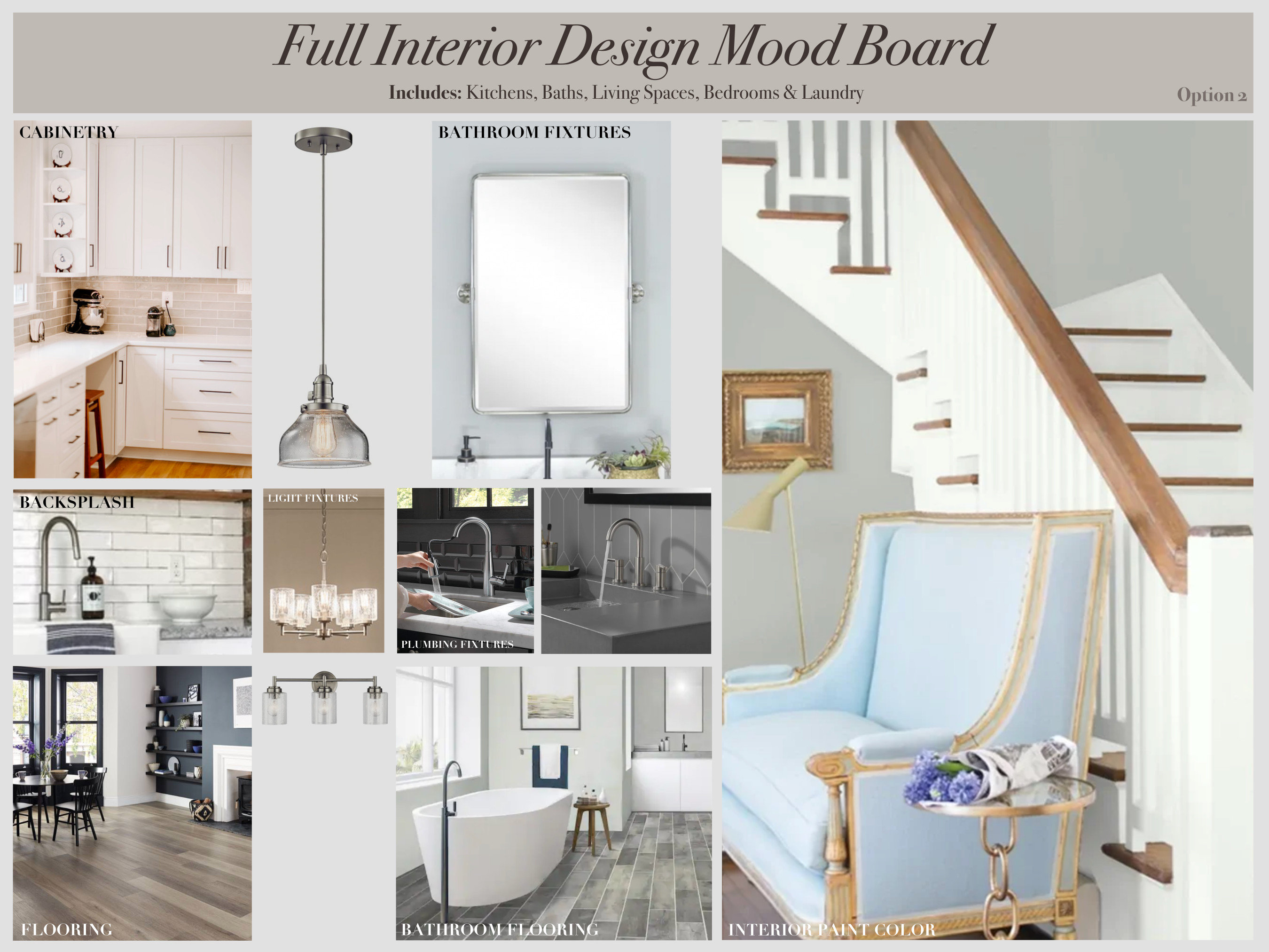 Interior Design Mood Board, Materials List, Kitchen Design, Bathroom ...