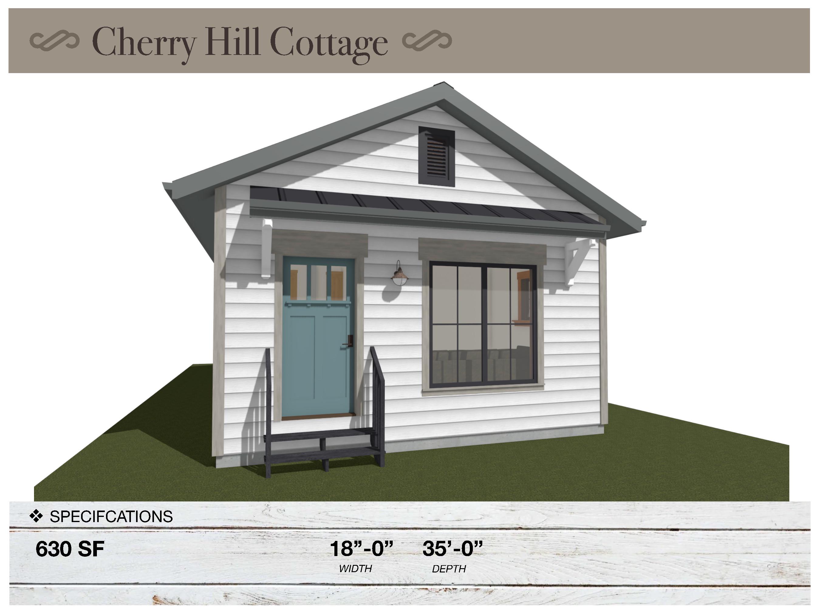630 SQ FT Tiny House, 18'-0" x 35-0", Cabin, Floor Plans, ADU, Architectural Plans, Craftsman Ranch, 1 bedroom, 1 bathroom, Home Plans, Home