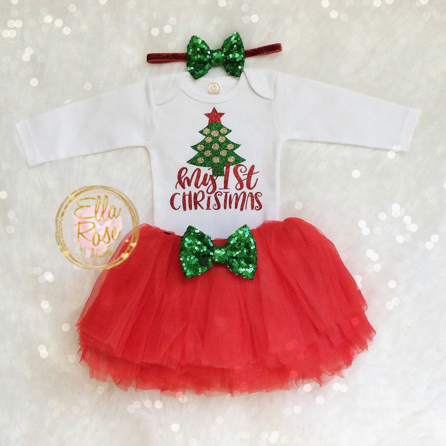 baby first christmas outfit