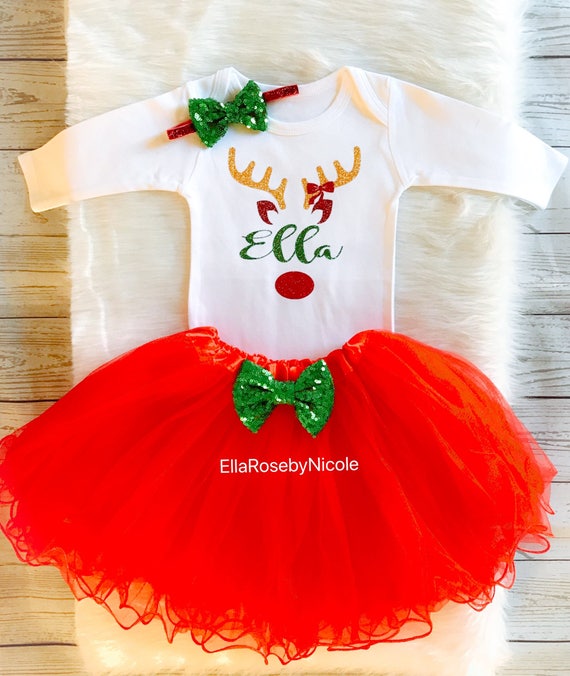 christmas newborn girl outfits