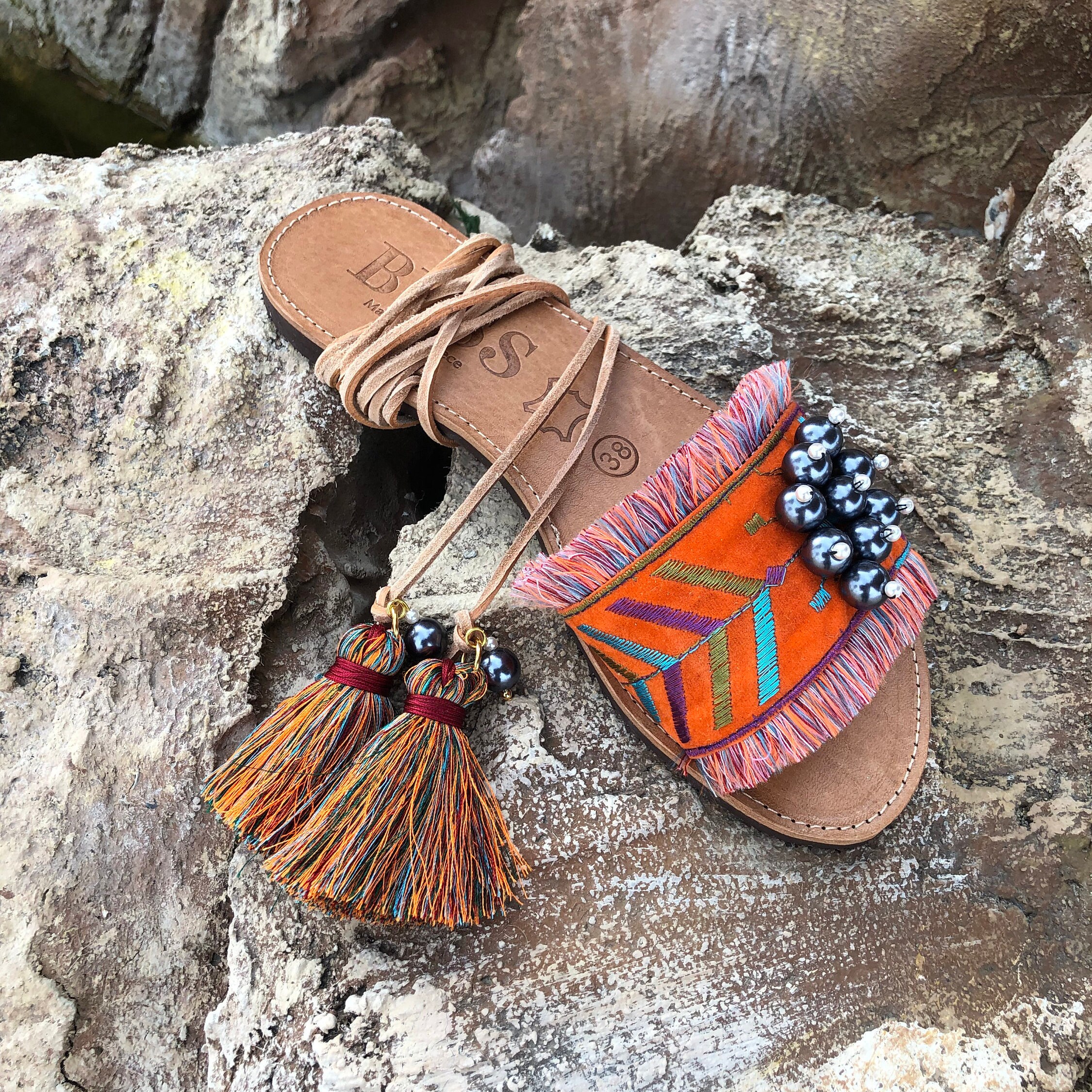 Tie Up Sandals Moana Greek Sandals Handmade | Etsy
